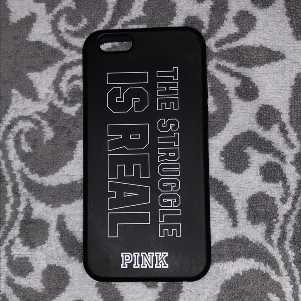 Pink VS iPhone 6/6s case